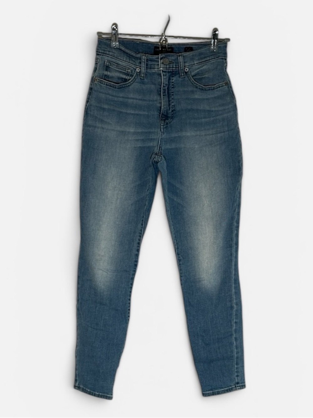 Lucky Brand High-Rise Slim Jeans in Medium Blue Wash